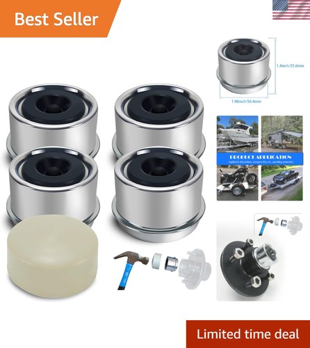 Trailer hub dust caps - trailer,